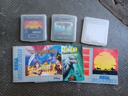 Jeux Game Gear Avec Boîtes Et Notices SEGA. Voir photo.