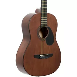 The small-bodied Rogue Starter acoustic guitar is an amazing deal for a starter guitar. Its smaller profile (7/8