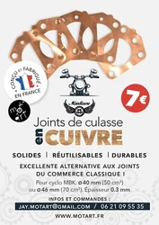Installer la culasse, et serrer au couple. - Positionner le joint sur le cylindre. IMPORTANT : PRÉCISEZ LORS DE VOTRE...
