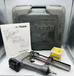 The Paslode PowerFast Model 3250-F16 is a pneumatic (air-powered) framing nailer designed for heavy-duty fastening...