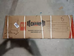 Body Champ PRO3900 Olympic Weight Bench with Squat Rack. Was lost in shipping and no longer needed. Brand new box never...