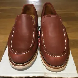 Size is 10EE. I am a C width and use my normal brannock size in these. Up for sale is Red Wing Loafer #3132 - these are...