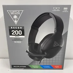 Sealed Turtle Beach RECON 200 gen 2 multiplatform powered gaming headset PS5 Xbox PS4. Hopefully pictures give enough...