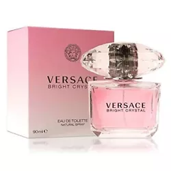 Versace Bright Crystal 3.0 oz Womens Perfume Spray EDT NEW FACTORY SEALED BOX 