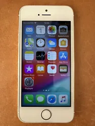 Apple iPhone 5s 16go Unlocked Débloqué Téléphones mobile Argent.Fonctionne très bien. Sera réinitialisé pour la...