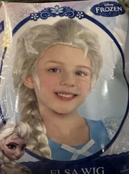 Disney Child’s Frozen Elsa Wig.