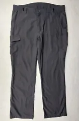 CINTAS Cargo Pants Mens Size 38x32 Gray Khaki Work Pants Straight Leg Outdoor  Condition: The pa ts are in good...