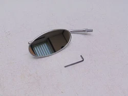 BikeMaster Oval Adjustable Length Mirror Right 91-809Y(KA26).