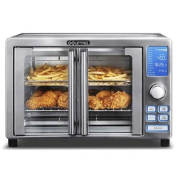 14 cooking presets, including air fry, roast, toast, bake dehydrate and more. Gourmias Digital Air Fryer Oven...