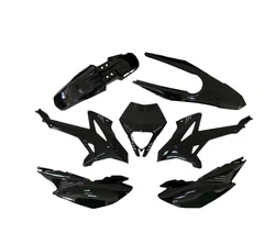 KIT CARENAGENOIR - 6190033101. BETA RR 50 ENDURO / RACING / MOTARD - 2011/2020. Noir ou blanc.