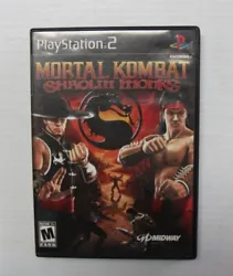 Mortal Kombat Shaolin Monks. Complete in original case.