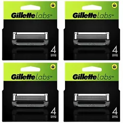 4 X 4 Gillette Labs Lames ( 16 Recharges). Produit neuf et 100% original