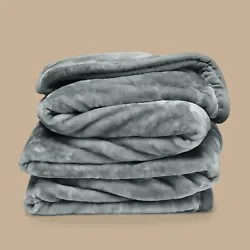 Faux Fur Mink Feel Heavy Blanket Ultra Plush Cozy Warm Bed Blanket. The reversible mink blanket is multi-functional,...