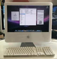 iMac G5 - 2GHz PowerPC G5 - 1 Go DDR SDRAM.