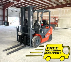 Max Lift Height 189″. Solid Traction Pneumatic Tires. Hang-On Side Shift Carriage. Rear Combination Lights. Front...
