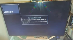 HDMI Cable. I recently moved and got a new upgrade TV so I dont have the space nor use for this one.