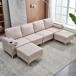 Position it on either side of the large sectional couch for a chaise lounge experience, or place it in the middle as a...