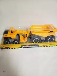 toy truck brand new, low price free shipping dump truck +excavator great deal!!!.  This is an excellent deal to keep...