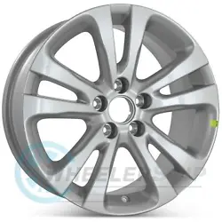 These Chrysler 200 wheels were only released in this standard silver painted finish. Mounting the wheel to a tire....