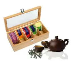 2,Side der great to hold your delicate tea spoons, sweetener, herbal loose leaf tea. - Removable for easy cleaning. (...