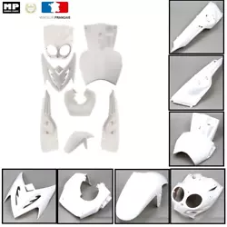 Kit de carénages noirs Mister Parts pour MBK Stunt Naked et Yamaha Slider Naked 50cc 2T. Slider Naked 50 2T (depuis...