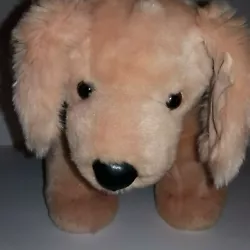 Golden Retriever plush from Build A Bear Kennel Pals collection has red collar. 1 3