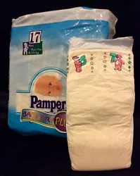 The diaper is plastic backed and was imported.