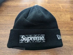 Supreme Bandana Box Logo Bogo Beanie Black, 100% Authentic, Never Worn!.