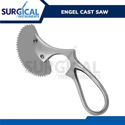 This plaster saw ideal choice for cutting thorough casts which have been set in bone fracture repair. ENGEL CAST SAW...