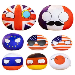 This country ball plush toy is made of high-quality material, filled with PP cotton inside, soft, comfortable, and...