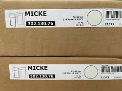 A clean and simple look that fits just about anywhere. You can combine it with other desks or drawer units in the MICKE...