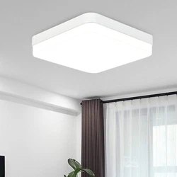 LED Flush Mount Ceiling Lights 5000K(Bright White), AC85-265V, Lamp Fixture for Living Room Bedroom Kitchen Dining Room...