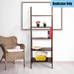 Gentle slants and right angles make this Ladder Style Bookshelf an exciting alternative to your traditional rectangular...