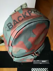 OFF WHITE Camouflage Backpack c/o Virgil Abloh 100% authentic!!!. Shipped with USPS Priority Mail. View pictures...