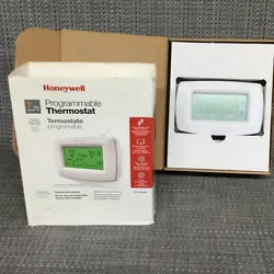 Honeywell Home 7-Day Programmable Thermostat with Touchscreen Display RTH7600D. These are all open box may have missing...