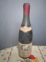VIN 1978 BOURGOGNE HAUTES COTES DE NUITS Propriétaire Marcel FRIBOURG Villier la Faye Nuits Saint Georges Part des...