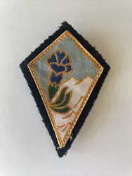 militaria Badge Bataillon Des Chasseurs Alpins. D’occasion Années 80