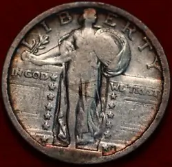 Here we have one 1917 Type II Standing Liberty Quarter. The coin is in raw uncertified condition and is a very nice...