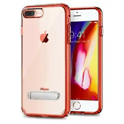 For iPhone 5/5s/SE 2016 Transparent Bumper Case w/ Kickstand RED iPhone 5/5s/SE 2016 Transparent Bumper Case w/...