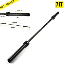 Great for isolated and full-body workouts including squats, bench press, and deadlifts. The PRCTZ 7 Olympic barbell is...