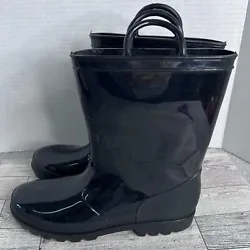 Rugged Exposure Women’s Black Rain boots size 5