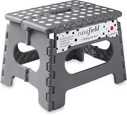 Sturdy, lightweight design: Always have a stool handy with this small but mighty folding step stool from Casafield....