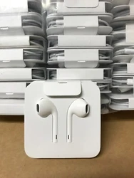 OEM APPLE WIRED EARPODS w/LIGHTNING CONNECTOR. Amazing Sound Quality - OEM Apple Quality.