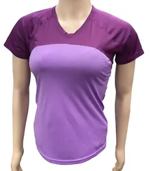 Patagonia Women’s Purple Sport Short Sleeve Tee Shirt Size Medium EUC From a smoke and pet free house.