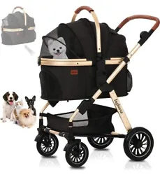 Introducing the all-new Ingborsa Pet Stroller, designed to ensure your furry friend enjoys a comfortable and safe ride....