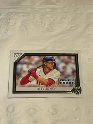 2021 Topps Gallery Printer Proof Alec Bohm RC #122 Philadelphia Phillies