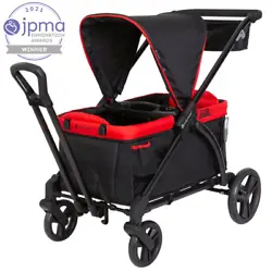 Get Ready for your outdoor adventure with the exclusive Baby Trend® Tour 2-in-1 Stroller Wagon! Designed with utility,...