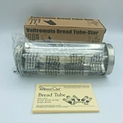 Open Box:THE PAMPERED CHEF - Scalloped Bread Tube #1565 New Loaf Pan Kitchen Bakeware.