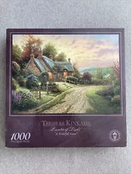 Ceaco Thomas Kinkade Painter Of Light “ A Peaceful Time “ Jigsaw Puzzle 1000 Pc.