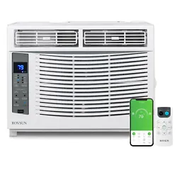ROVSUN 6000BTU Window Air Conditioners are made with high quality compressor, high speed pure copper motor & inner...